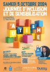 Journe de Sensibilisation  l'autisme le 05/10/2024  Bussy Saint Georges (77) 